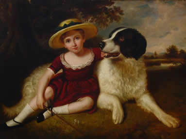 Waters Boy and Dog
